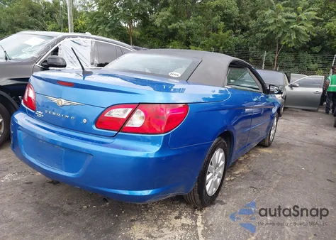 2008 Chrysler Sebring Lx from USA, damaged, VIN 1C3LC45K98N620922
